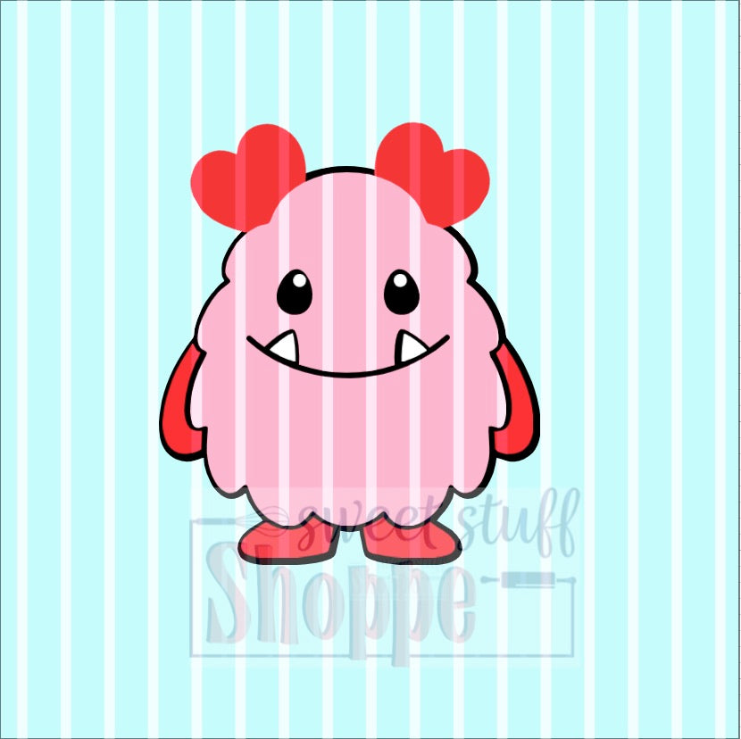 Cute Valentine Monster STL File