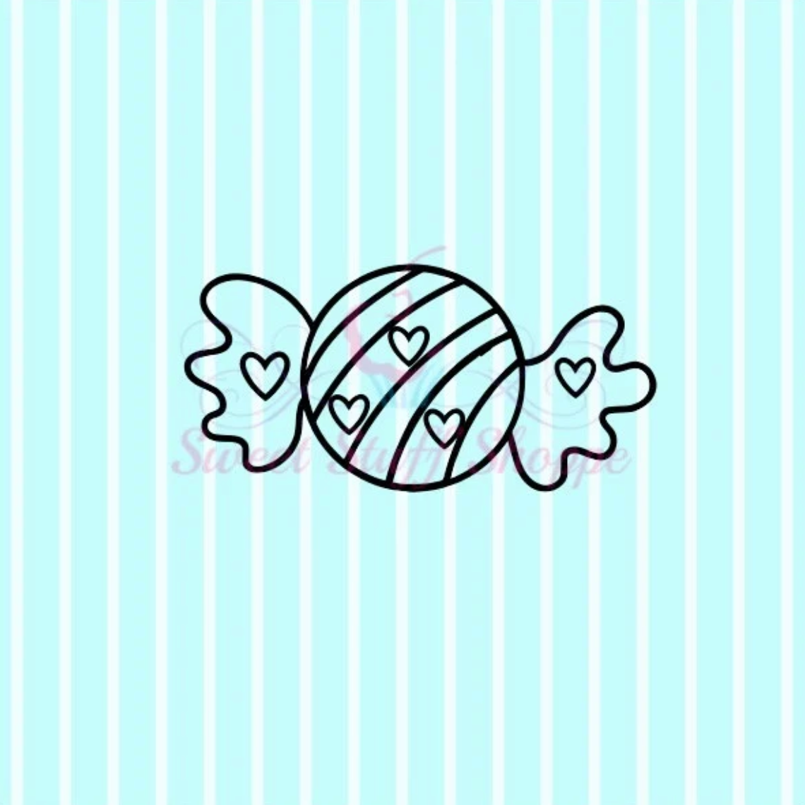 CANDY PYO, Silk Screen, Cookie Silk Screen, Silk Screen Cookie Stencil, Mesh Stencil, Cookie Stencil, Custom Silk Screen