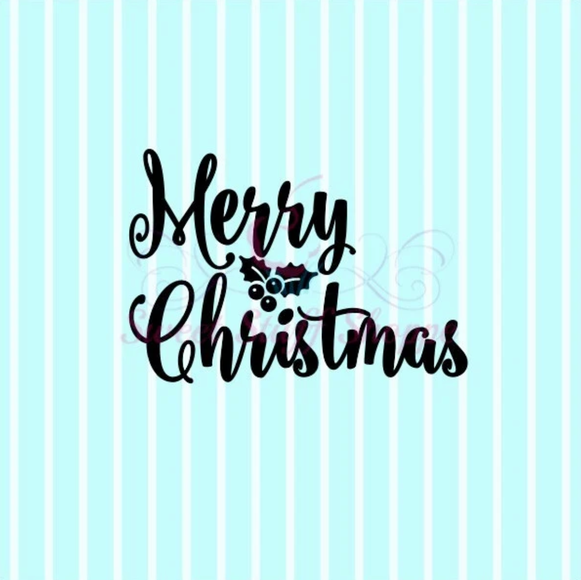 MERRY CHRISTMAS - Cookie Silk Screen, Silk Screen Cookie Stencil, Mesh Stencil, Cookie Stencil, Custom Silk Screen