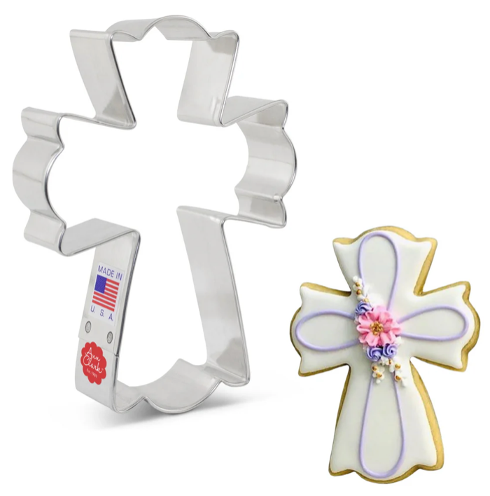 FANCY CROSS LARGE Cookie Cutter Ann Clark Cookie Cutter, Ann Clark Collection