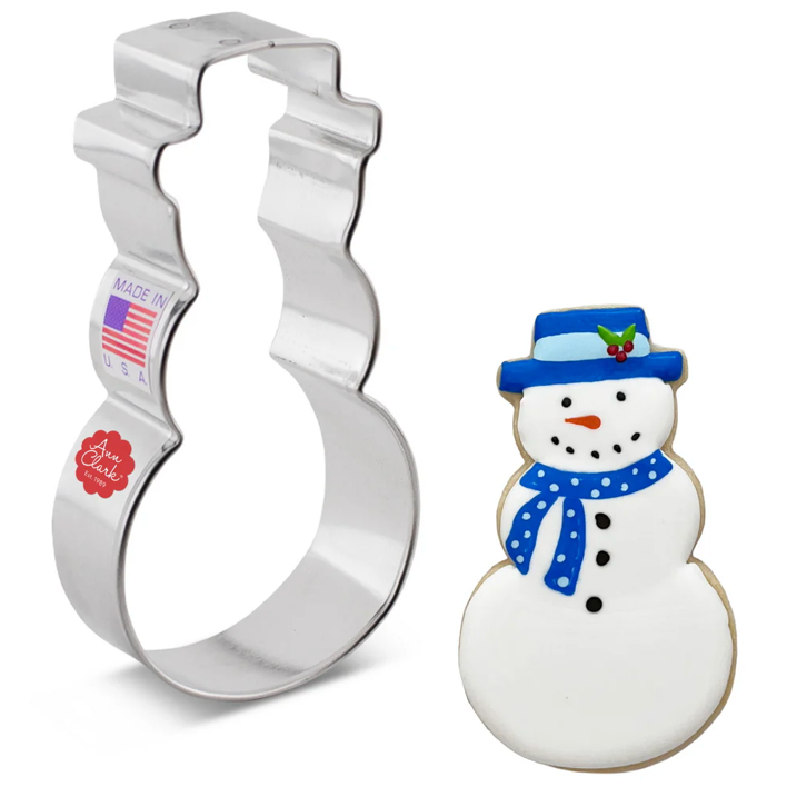 CHRISTMAS SNOWMAN Cookie Cutter Ann Clark Cookie Cutter, Ann Clark Collection