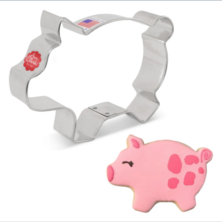 CUTE PIG Cookie Cutter Ann Clark Cookie Cutter, Ann Clark Collection