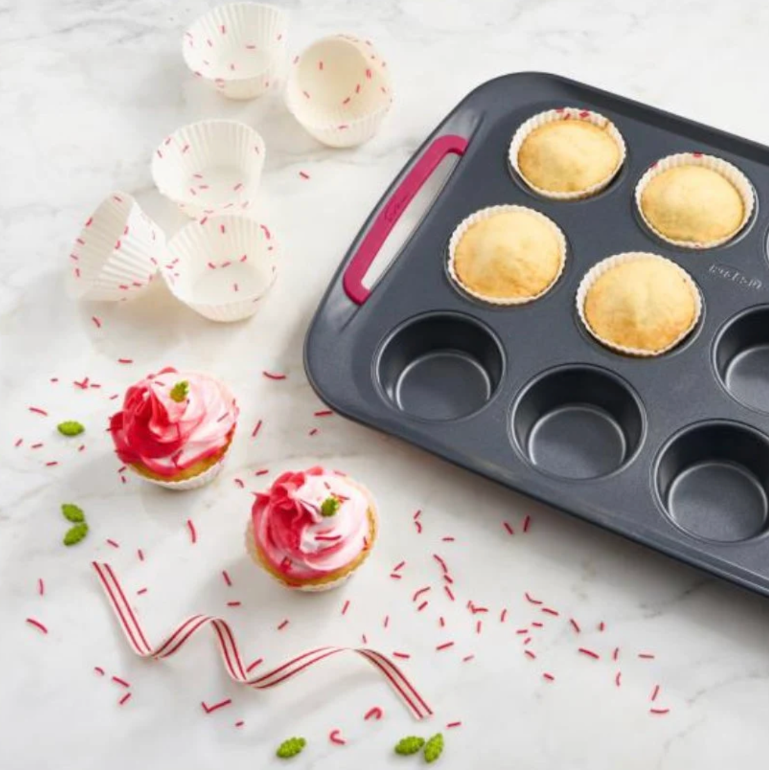 SILICONE BAKING CUPS, 12 Pieces per pack, Cupcake Cups