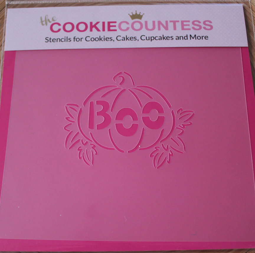 PUMPKIN PYO Cookie Countess, Cookie Stencil/Cupcake Stencil