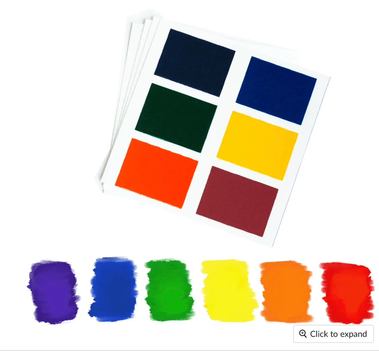 RAINBOW PAINT PALETTES, Cookie Countess, 12 Per pack