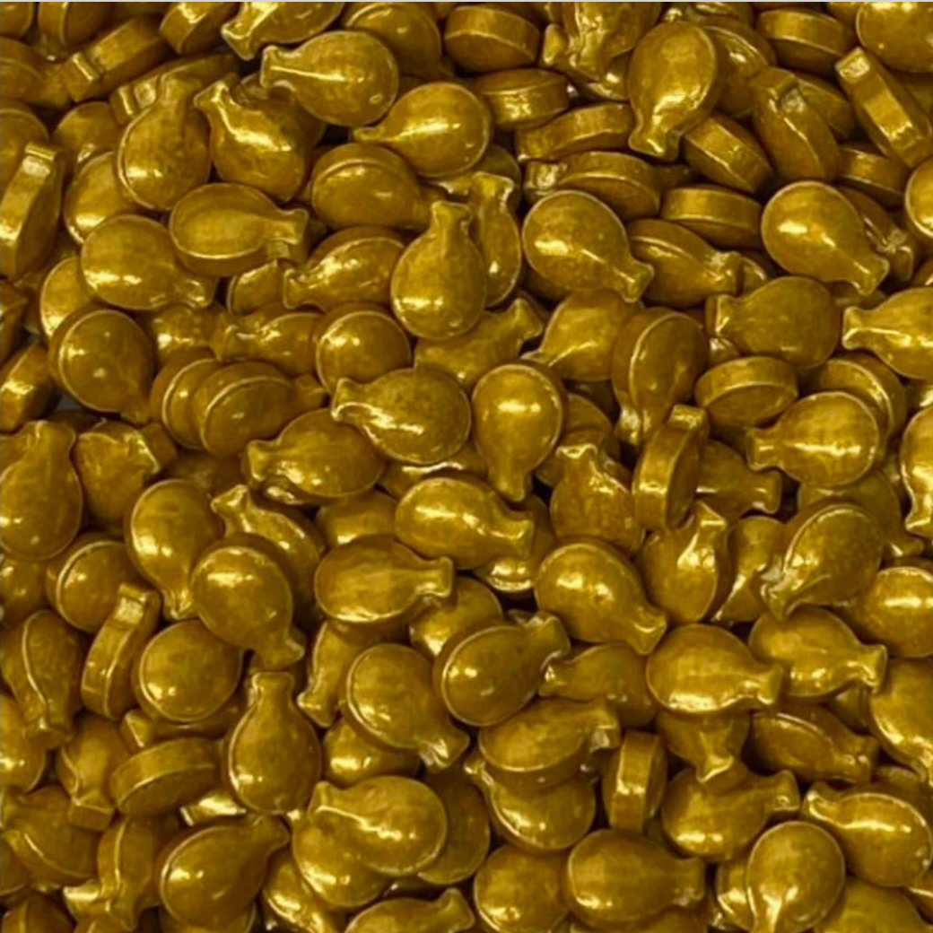 GOLDEN BALLOON SPRINKLES, Gold Sprinkles, Sprinkles, 2 Ounce or 4 Ounce