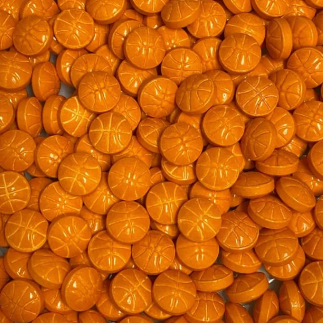 BASKETBALL Sprinkles - Sprinkles, 4 Ounces or 2 Ounces