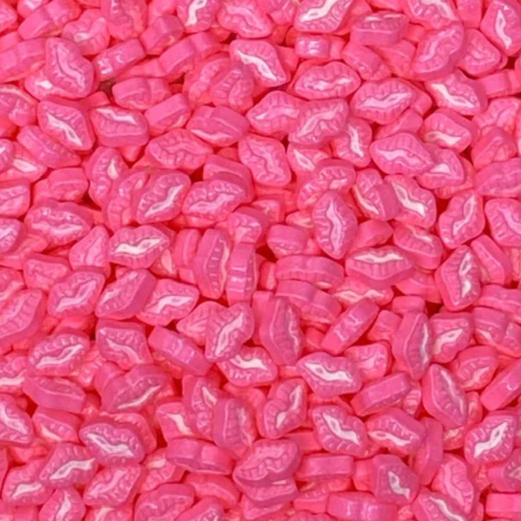 PINK LIPS SPRINKLES, Pink Sprinkles, 2 or 4 Ounces