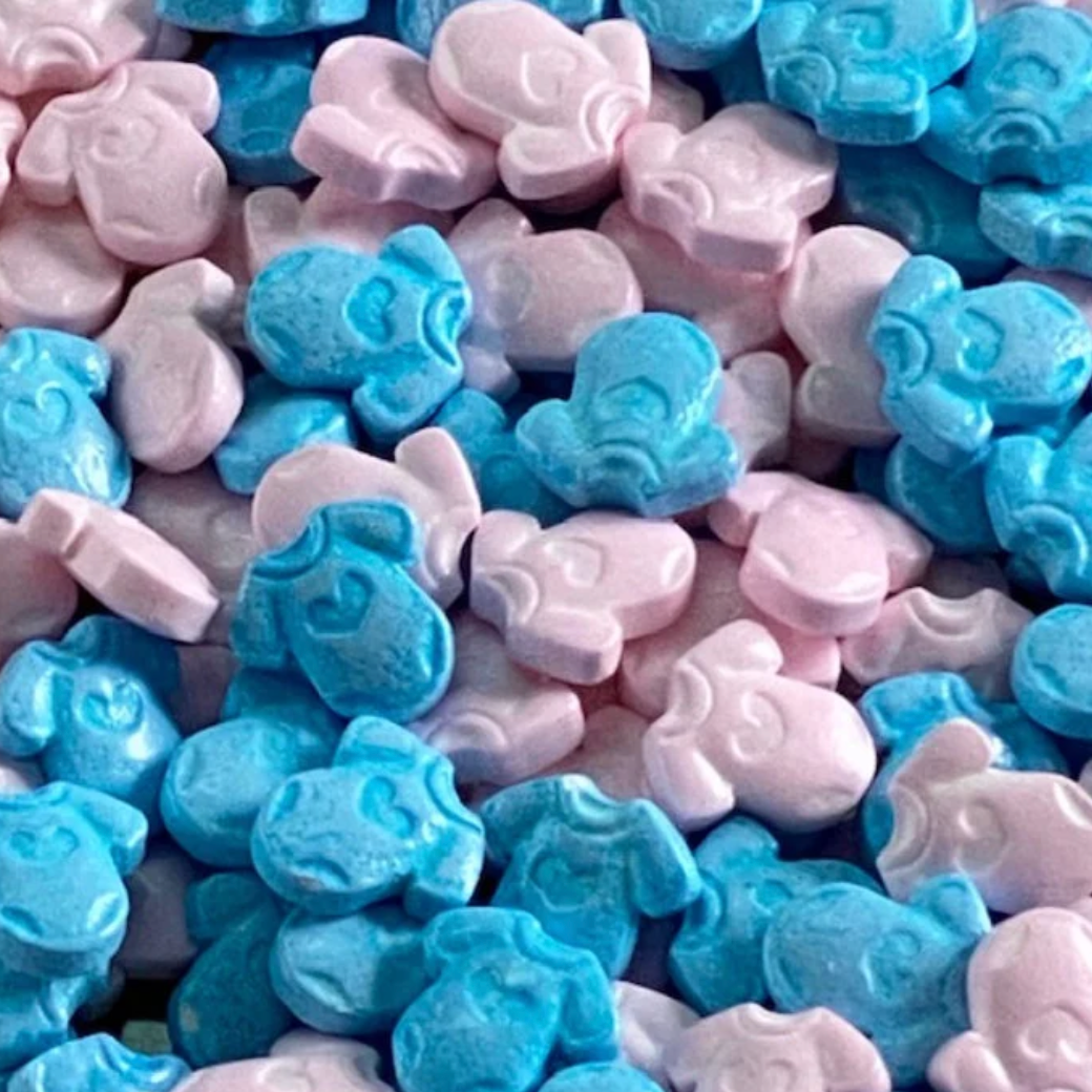 ONESIES, Blue & PINK Sprinkles, 2 or 4 ounces