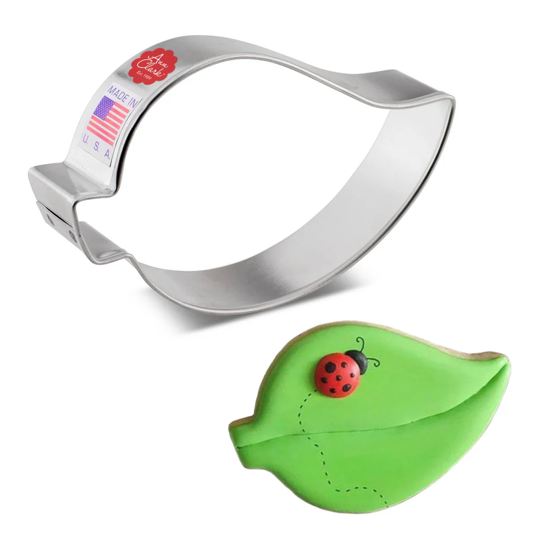TEAR DROP LEAF Cookie Cutter Ann Clark Cookie Cutter, Ann Clark Collection