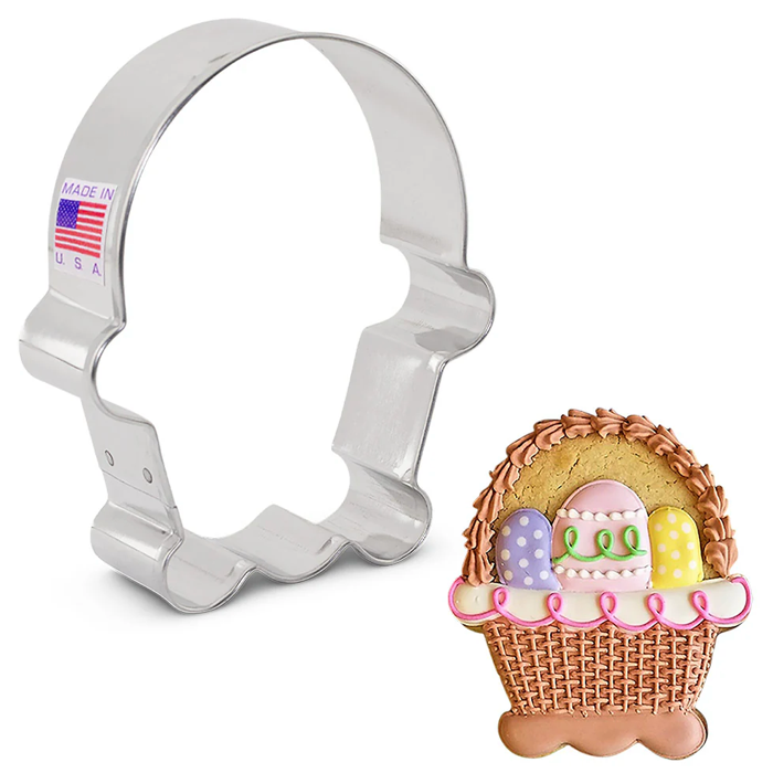 EASTER BASKET Cookie Cutter Ann Clark Cookie Cutter, Ann Clark Collection