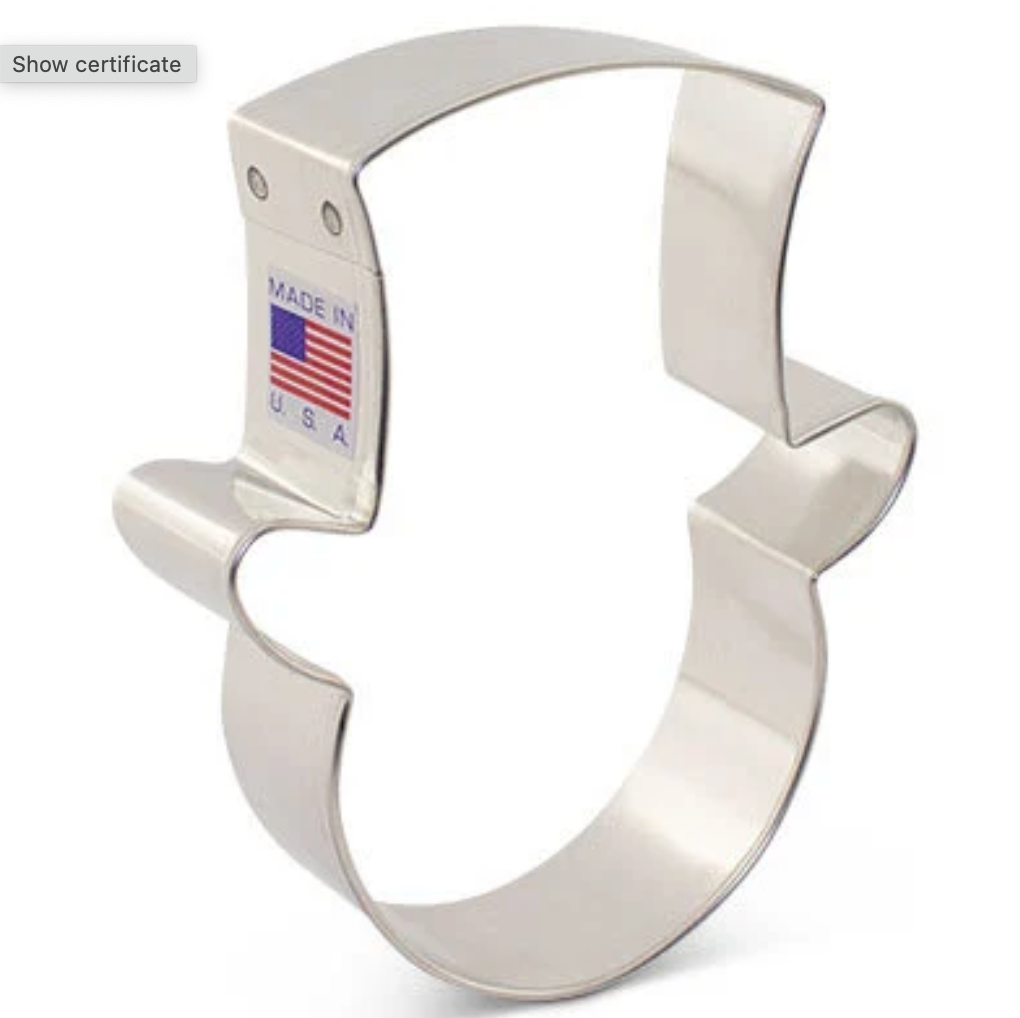 ARTY MCGOO TOPHAT Cookie Cutter Ann Clark Cookie Cutter, Ann Clark Collection