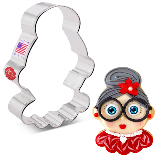 MRS. CLAUS Cookie Cutter Ann Clark Cookie Cutter, Ann Clark Collection