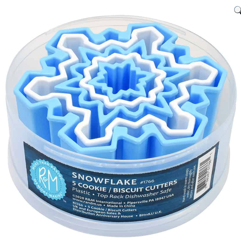 SNOWFLAKE Biscuit Cookie Cutter Set