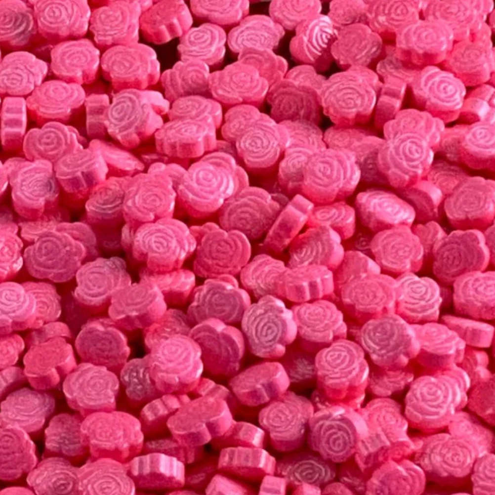 PINK ROSES SPRINKLES, Sprinkles, 4 Ounces