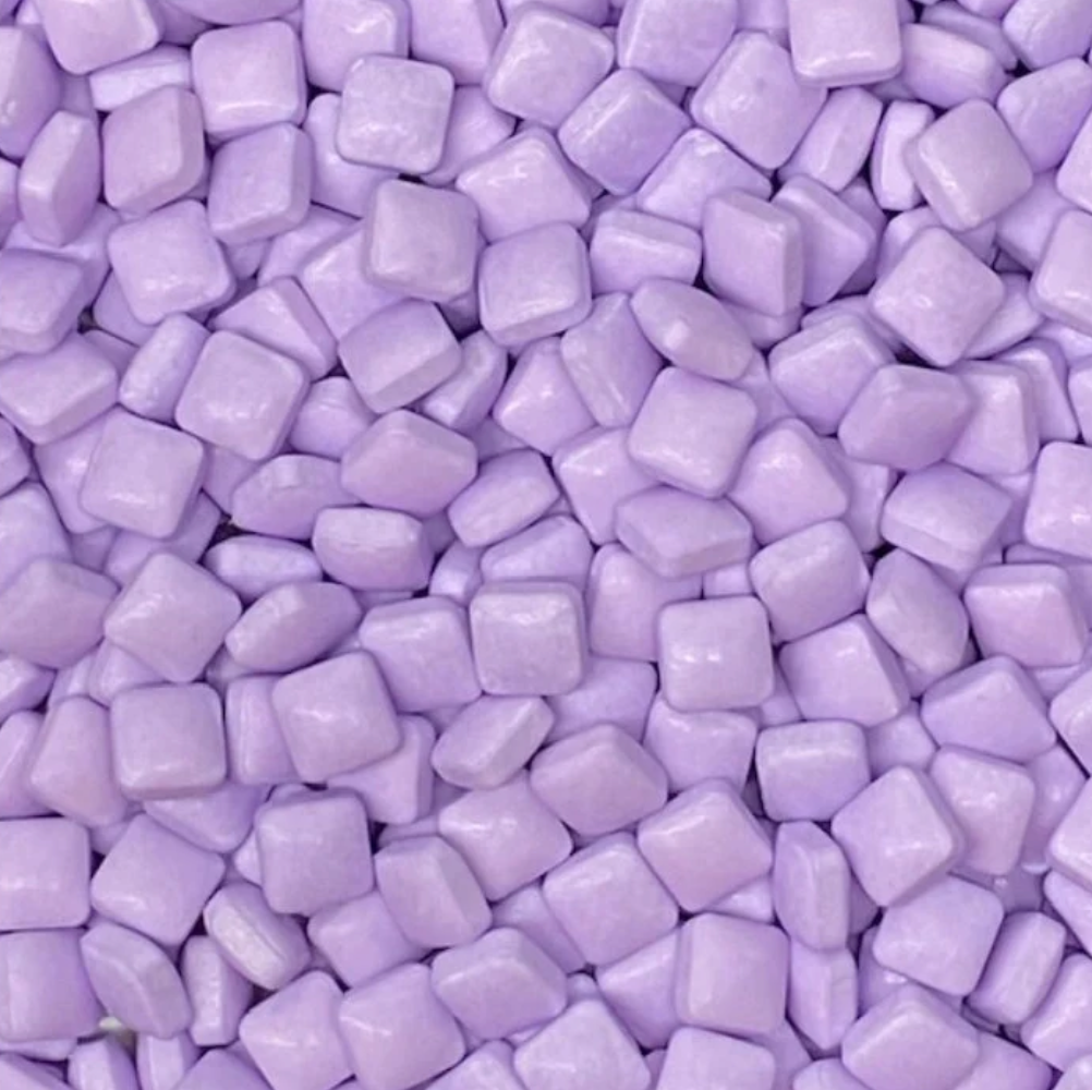 PURPLE SQUARE Sprinkles, Purple Sprinkles, 4 Ounces or 2 Ounces