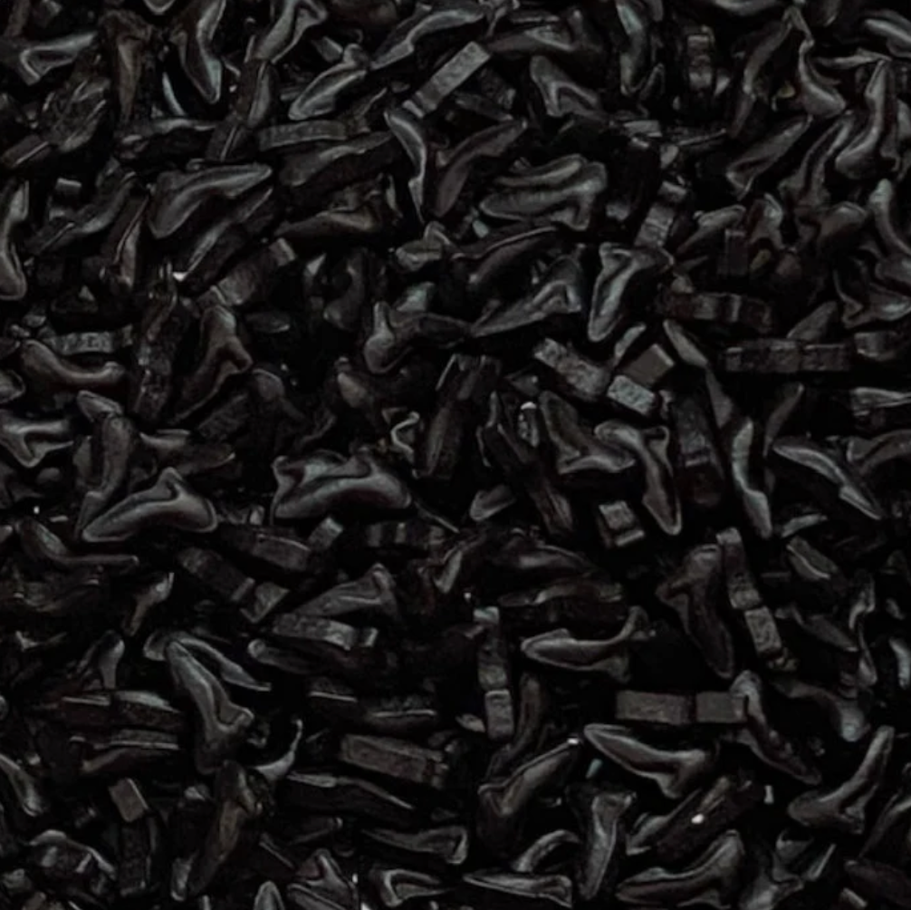 HIGH HEAL SHOES Sprinkles, Black, Thick Sprinkles, 4 Ounce Bag