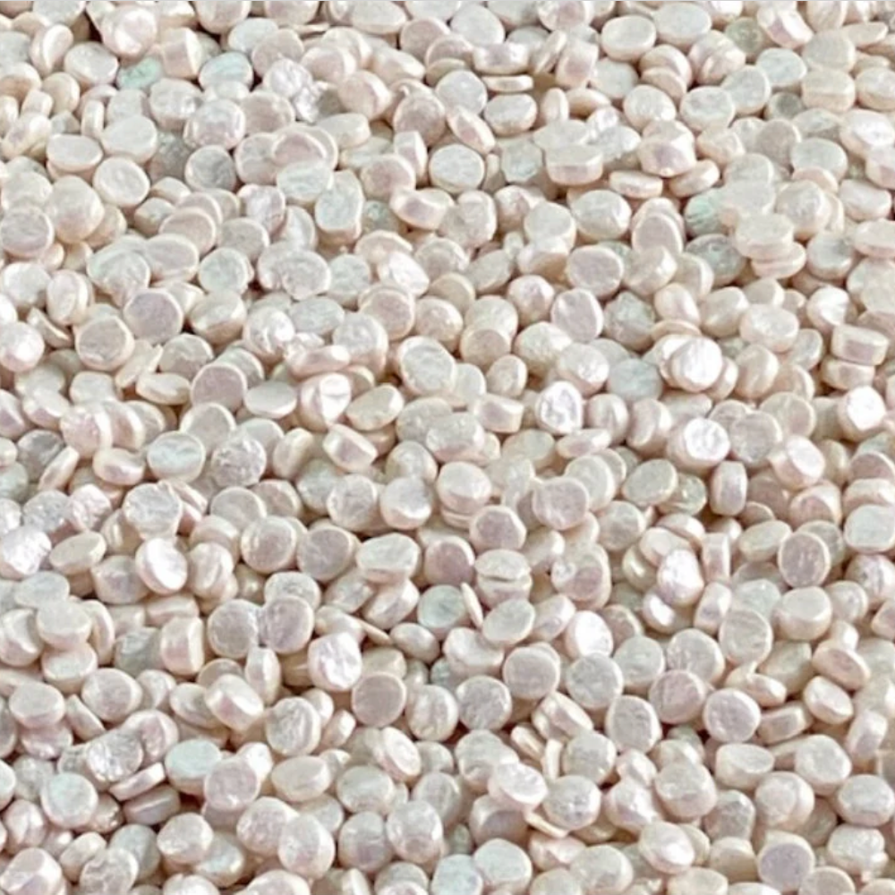 PEARL WHITE Confetti Candy Decorations, Confetti Sprinkles, Sprinkles, 2 or 4 Ounces