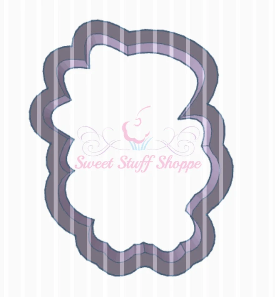 VALENTINE DINO PYO, Matching Cutter Available, Silk Screen, Cookie Silk Screen, Silk Screen Cookie Stencil, Cookie Stencil,