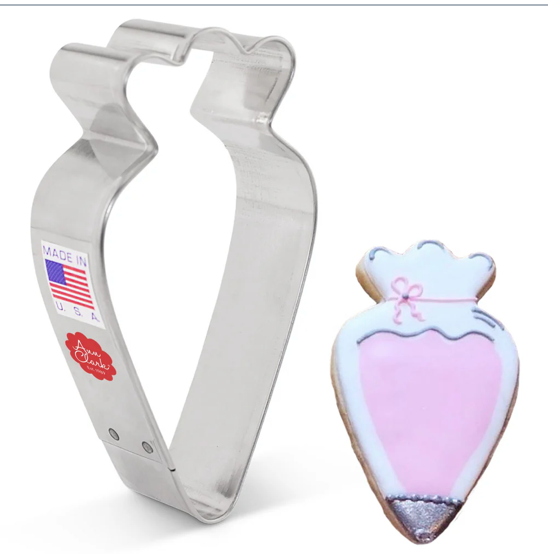 PIPING BAG Cookie Cutter Ann Clark Cookie Cutter, Ann Clark Collection