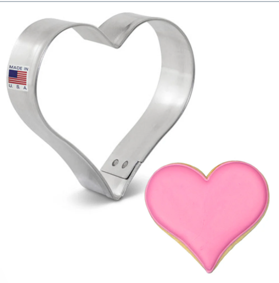 SMALL HEART 2 5/8" Cookie Cutter Ann Clark Cookie Cutter, Ann Clark Collection