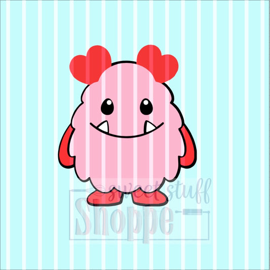 Cute Valentine Monster STL File