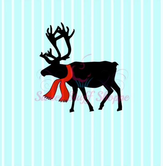 CHRISTMAS DEER - Silk Screen, Cookie Silk Screen, Silk Screen Cookie Stencil,  Cookie Stencil, Custom Silk Screen