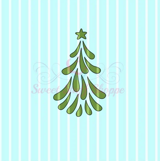 CHRISTMAS TREE Silk Screen, Cookie Silk Screen, Silk Screen Cookie Stencil, Mesh Stencil, Cookie Stencil, Custom Silk Screen