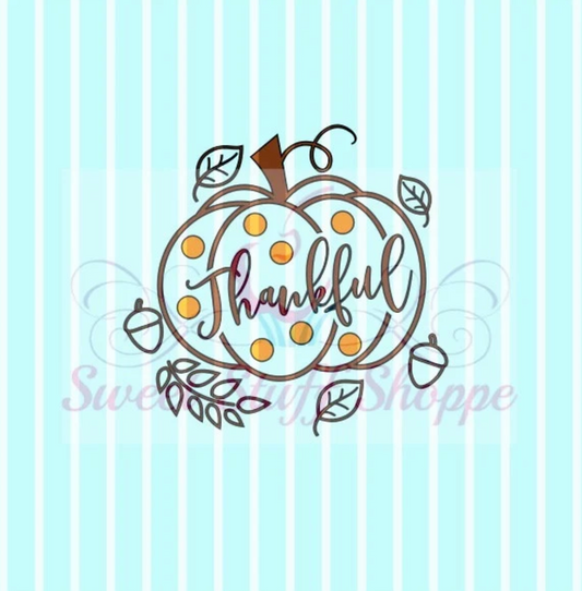 THANKFUL Silk Screen, Cookie Silk Screen, Silk Screen Cookie Stencil, Mesh Stencil, Cookie Stencil, Custom Silk Screen
