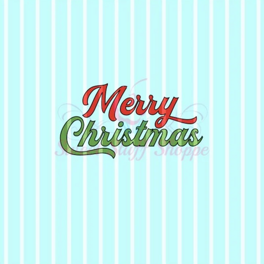 MERRY CHRISTMAS-  Cookie Silk Screen, Silk Screen Cookie Stencil, Mesh Stencil, Cookie Stencil, Custom Silk Screen