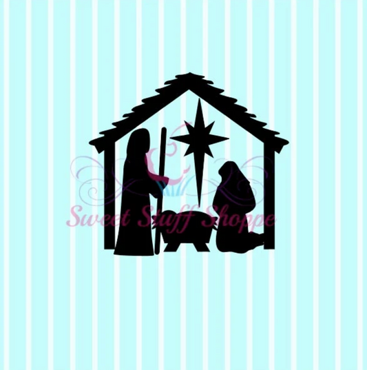 O HOLY NIGHT Silk Screen, Cookie Silk Screen, Silk Screen Cookie Stencil, Mesh Stencil, Cookie Stencil, Custom Silk Screen