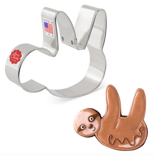 Sloth Cookie Cutter, Ann Clark Cookie Cutter, Ann Clark Collection