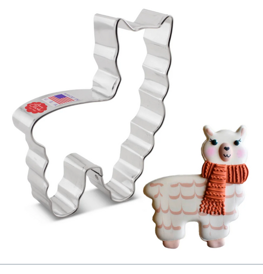 CUTE LLAMA Cookie Cutter, Ann Clark Cookie Cutter