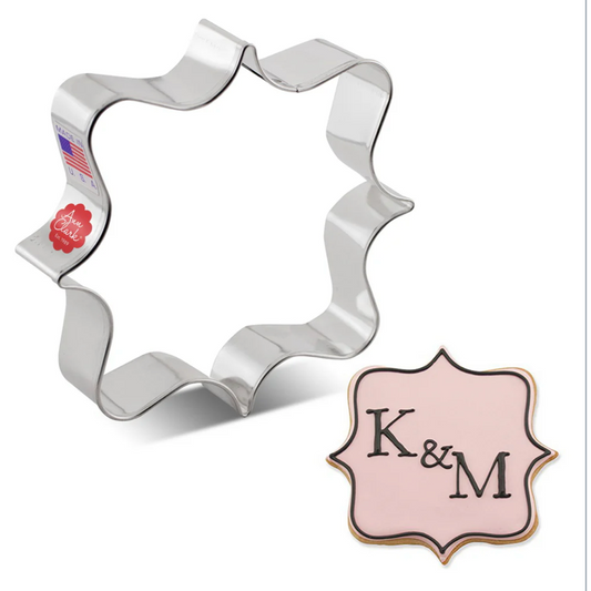 SQUARE PLAQUE Cookie Cutter  Ann Clark Cookie Cutter, Ann Clark Collection