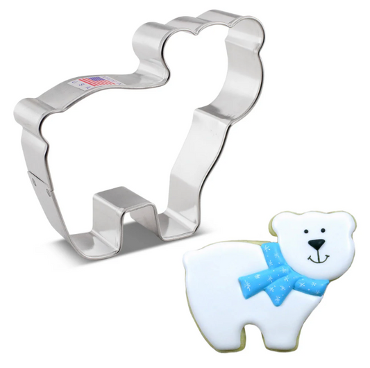 CUTE POLAR BEAR Cookie Cutter  Ann Clark Cookie Cutter, Ann Clark Collection