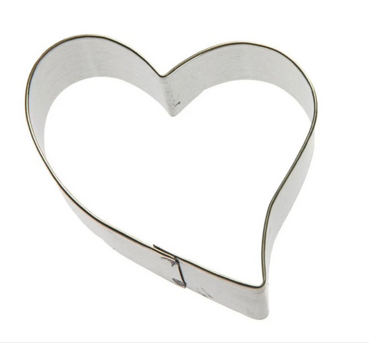 HEART Cookie Cutter, Folk Heart Cookie Cutter, Folk Heart Cutter