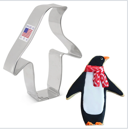 SMALL PENGUIN Cookie Cutter,  Ann Clark Cookie Cutter, Ann Clark Collection