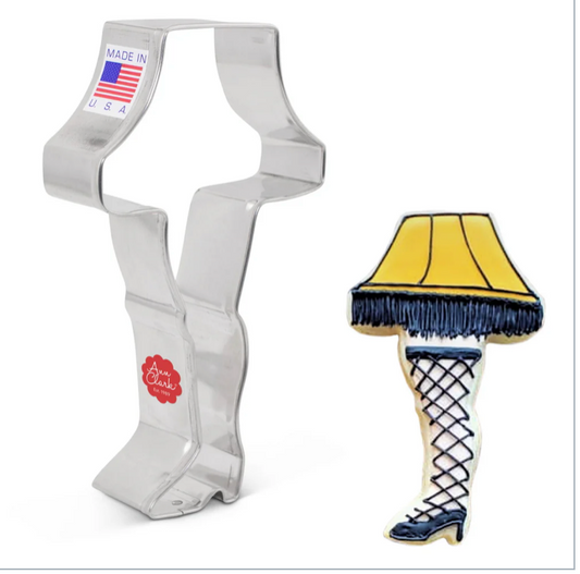 CHRISTMAS LEG LAMP Cookie Cutter  Ann Clark Cookie Cutter, Ann Clark Collection