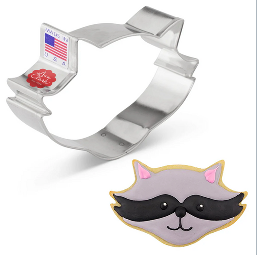 RACCOON FACE Cookie Cutter  Ann Clark Cookie Cutter, Ann Clark Collection
