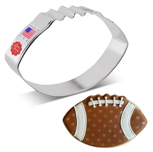 LARGE FOOTBALL Cookie Cutter  Ann Clark Cookie Cutter, Ann Clark Collection