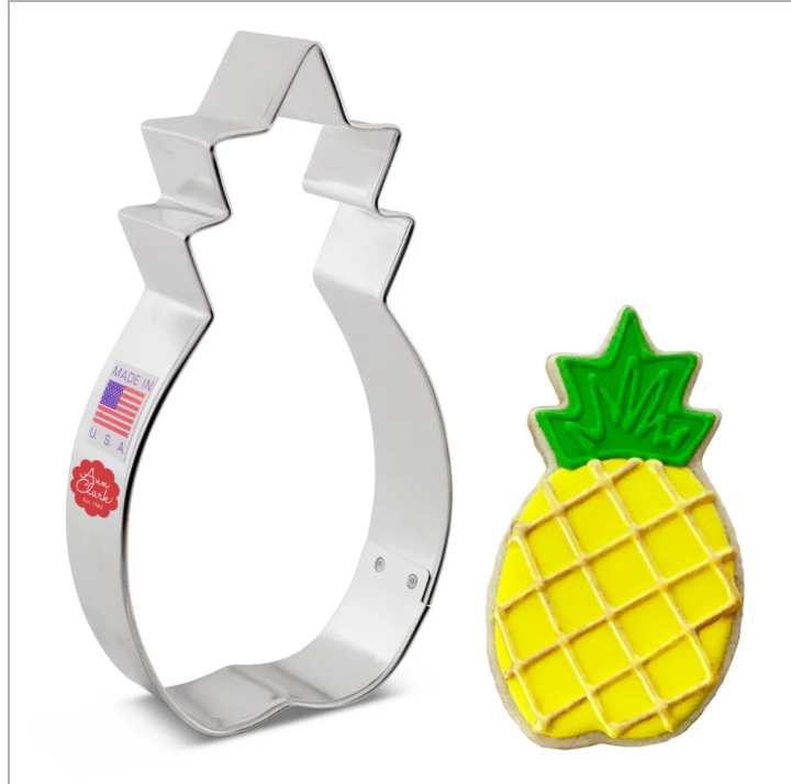 PINEAPPLE Cookie Cutter, Ann Clark Cookie Cutter