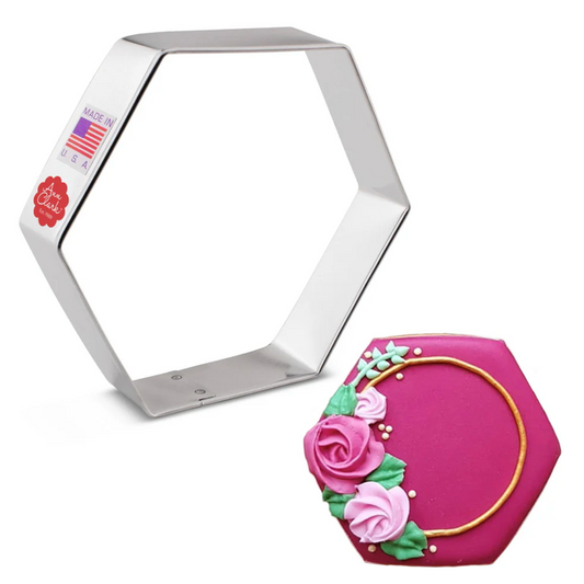 ANN CLARK COOKIE CUTTERS    Hexagon Cookie Cutter