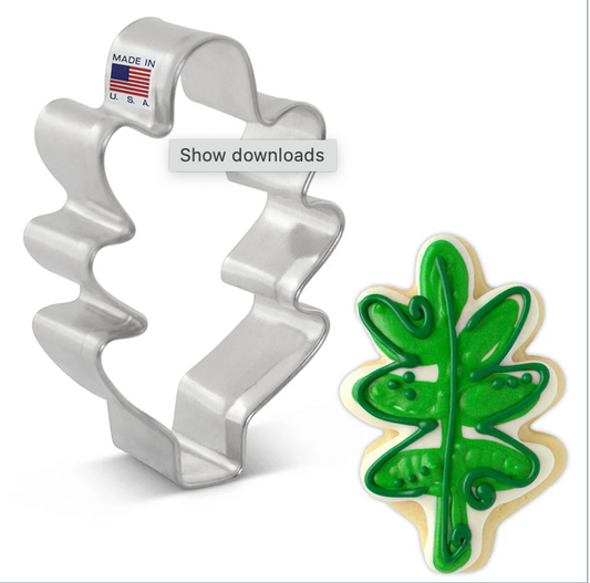 MINI OAK LEAF Cookie Cutter  Ann Clark Cookie Cutter, Ann Clark Collection