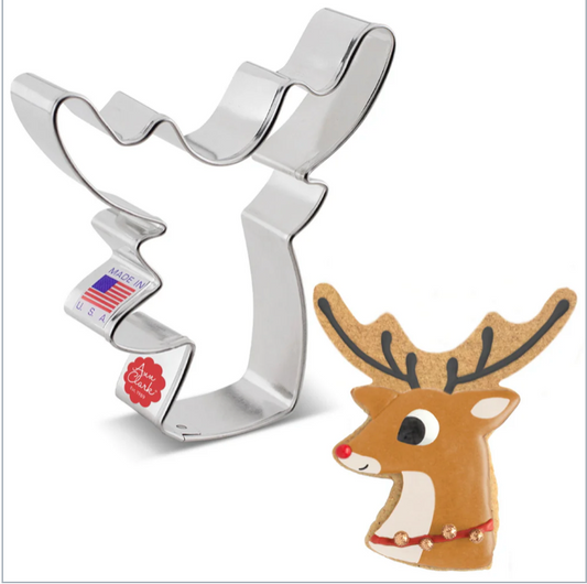DEER HEAD Cookie Cutter  Ann Clark Cookie Cutter, Ann Clark Collection