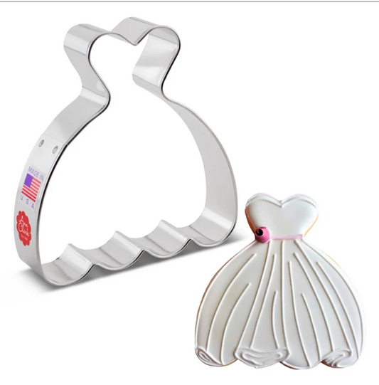 WEDDING DRESS Cookie Cutter  Ann Clark Cookie Cutter, Ann Clark Collection