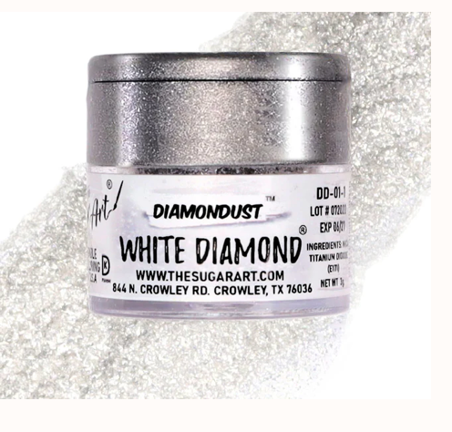 White Diamond - Diamond Dust - The Sugar Art - 3 Grams