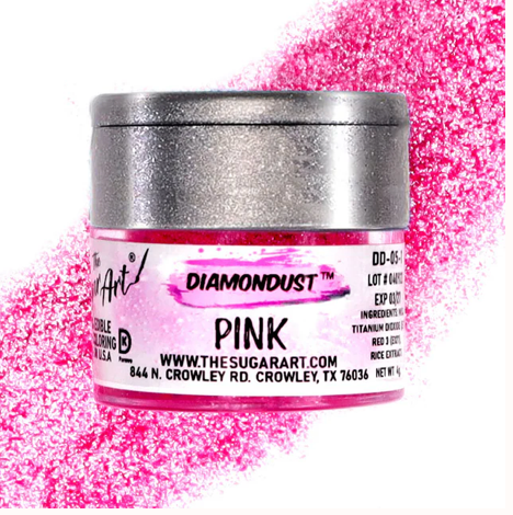 Pink Diamond Dust - The Sugar Art - 3 Grams