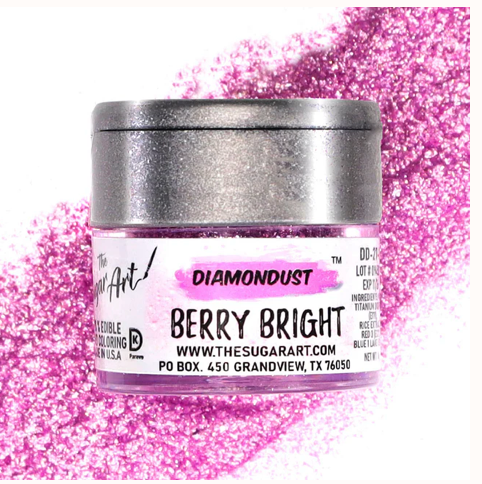 Berry Diamond Dust - The Sugar Art - 4 Grams