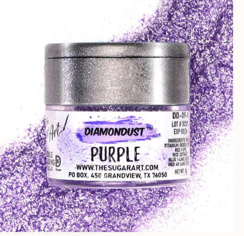 Purple Diamond Dust - The Sugar Art - 3 Grams