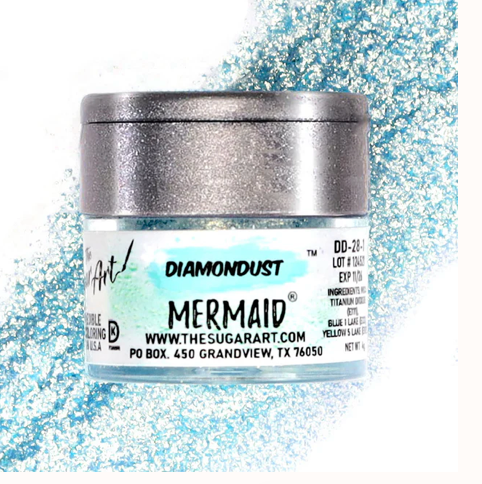 Mermaid Diamond Dust - The Sugar Art - 4 Grams